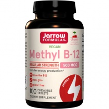  Jarrow Formulas Methyl B-12 Methylcobalamin 500  100  