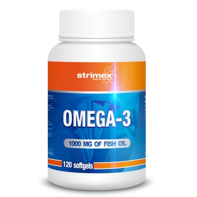 Антиоксидант Strimex Omega 3 120 капсул