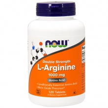 - NOW L-Arginine Double Strength 1000  120 