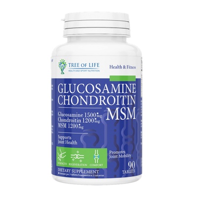  LIFE Glucosamine + Chondroitin + MSM 90 