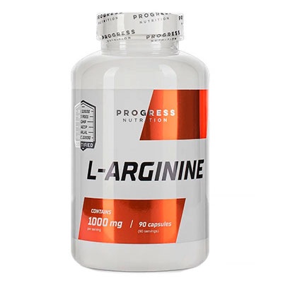 Л-Аргинин Progress Nutrition L-arginine 90 капcул