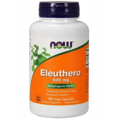 Антиоксидант NOW Eleuthero 500 мг 100 капсул
