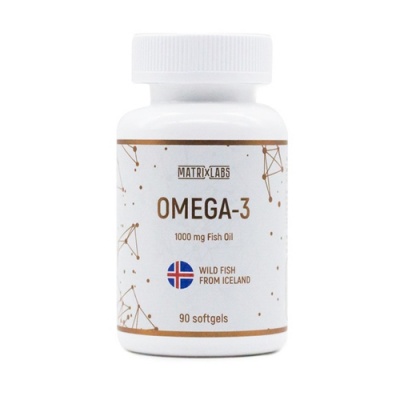  Matrix Labs Omega-3 Iceland 1000  + Vitamin E 90 